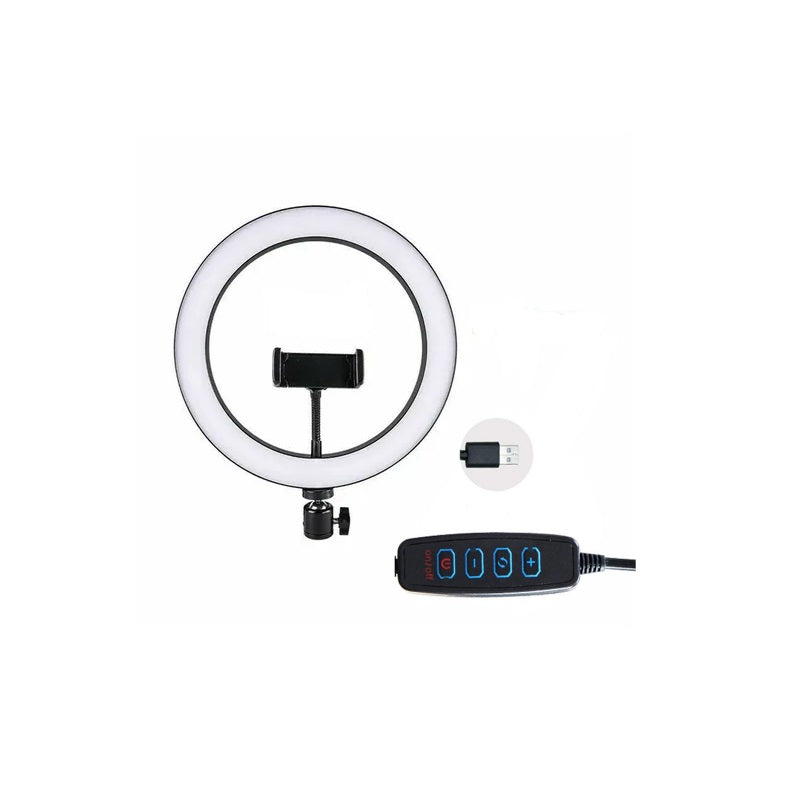 Lampa LED Circulara Profesionala cu Trepied si Suport Telefon - Ring Light pentru Makeup si Fotografii