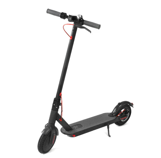 Trotineta electrica AT PERFORMANCE, Putere Motor 250W, Display LCD, Aplicatie, Autonomie 18-24 km, Viteza maxima 25-30 km/h, Negru cu Gri