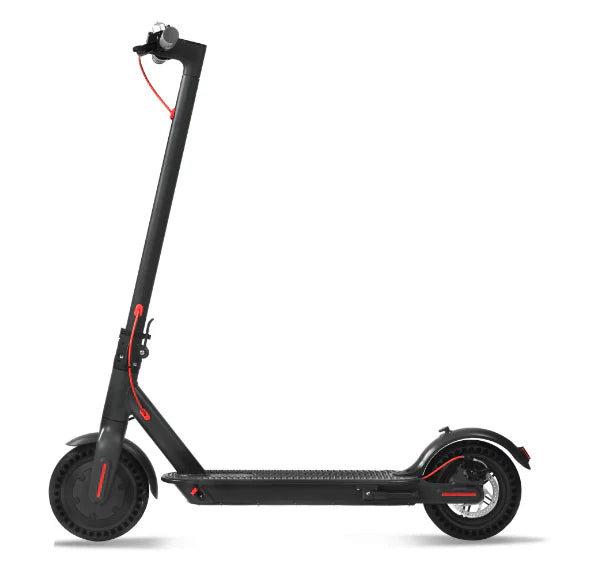 Trotineta electrica AT PERFORMANCE, Putere Motor 250W, Display LCD, Aplicatie, Autonomie 18-24 km, Viteza maxima 25-30 km/h, Negru cu Gri