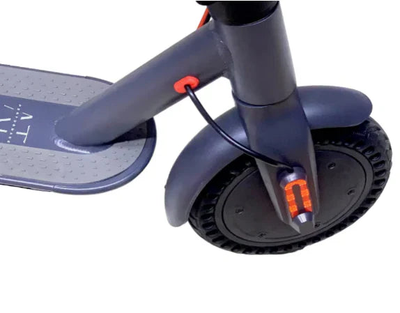 Trotineta electrica AT PERFORMANCE, Putere Motor 250W, Display LCD, Aplicatie, Autonomie 18-24 km, Viteza maxima 25-30 km/h, Negru cu Gri