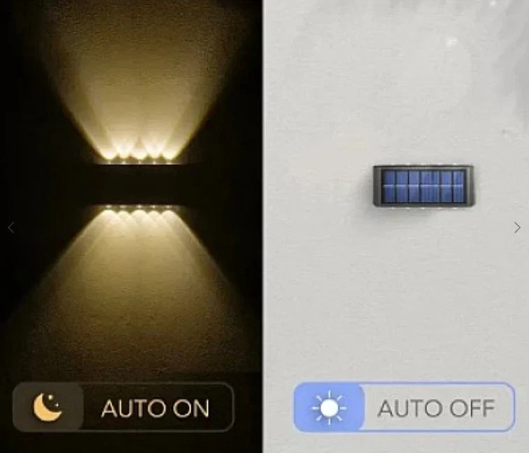 LAMPA BIDIRECTIONALE, 15CM, 12 LED-URI