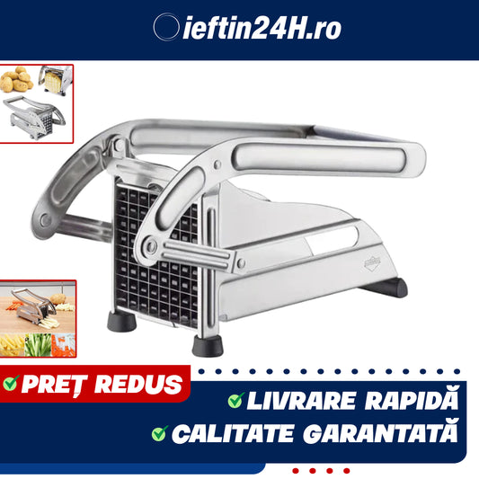 Feliator de cartofi pai cu Doua cutite interschimbabile din INOX
