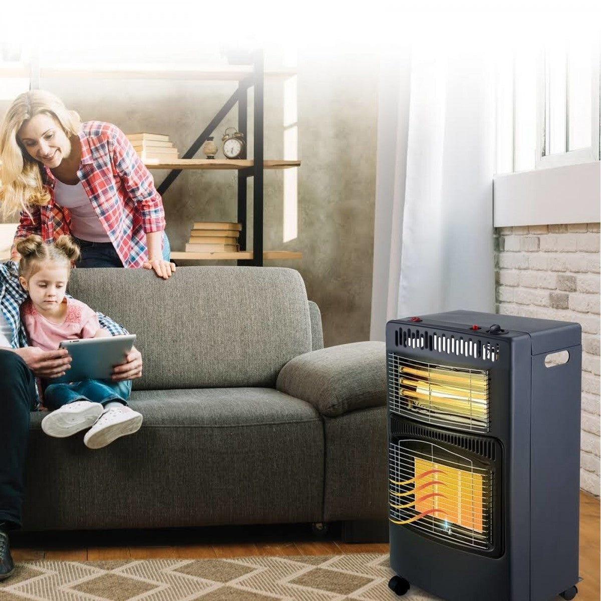 LICHIDARE STOC !! SOBA PE GAZ GPL si CURENT + 1 X ROLA DE INSTALATIE 100M CADOU