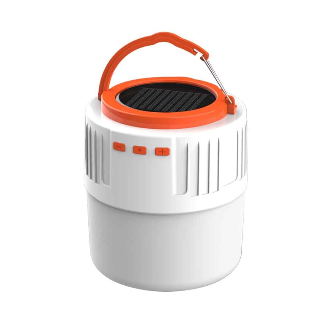 Lanternă solară cu 42 LED, reîncărcabilă prin USB, cu lumină difuzor fără fir, lampă pentru cort de camping, pentru iluminat de urgență în exterior/interioară