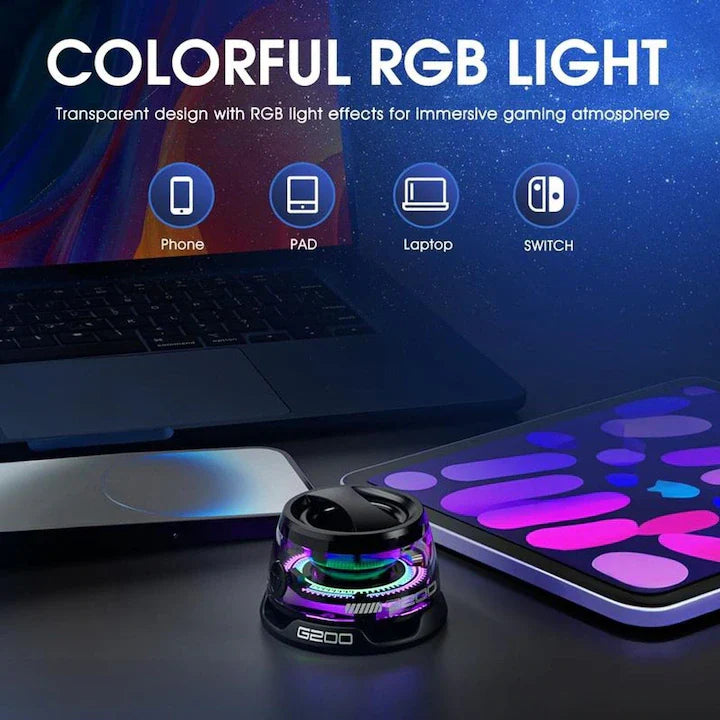 Boxa Bluetooth G200 Portabila cu MagSafe & magnetic, LED RGB