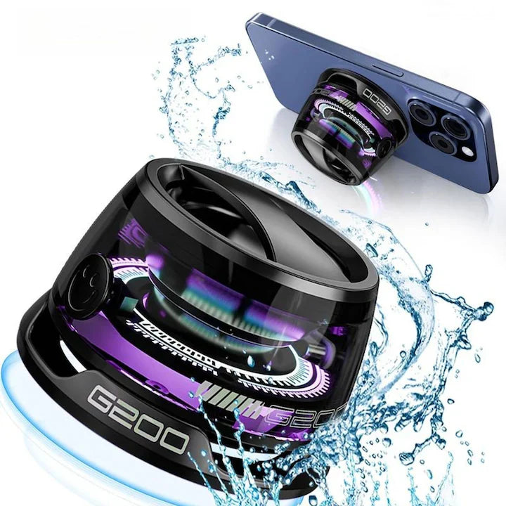 Boxa Bluetooth G200 Portabila cu MagSafe & magnetic, LED RGB