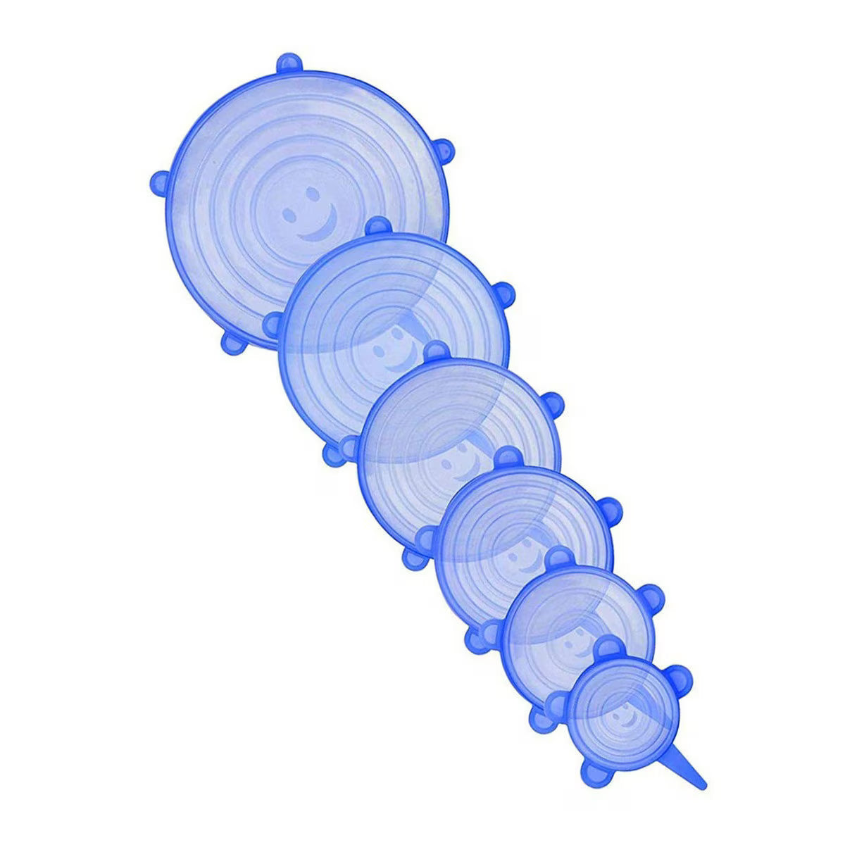 SET 6 Capacele Flexibile DIN Silicon Marimi Diferite