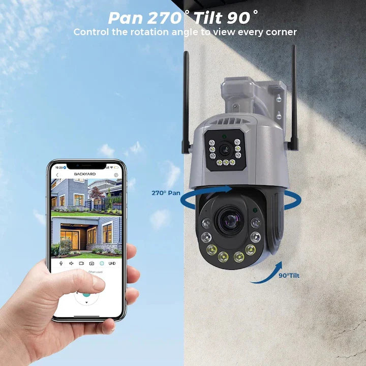 Camera Solara LENSO 4G Dubla + CARD CADOU