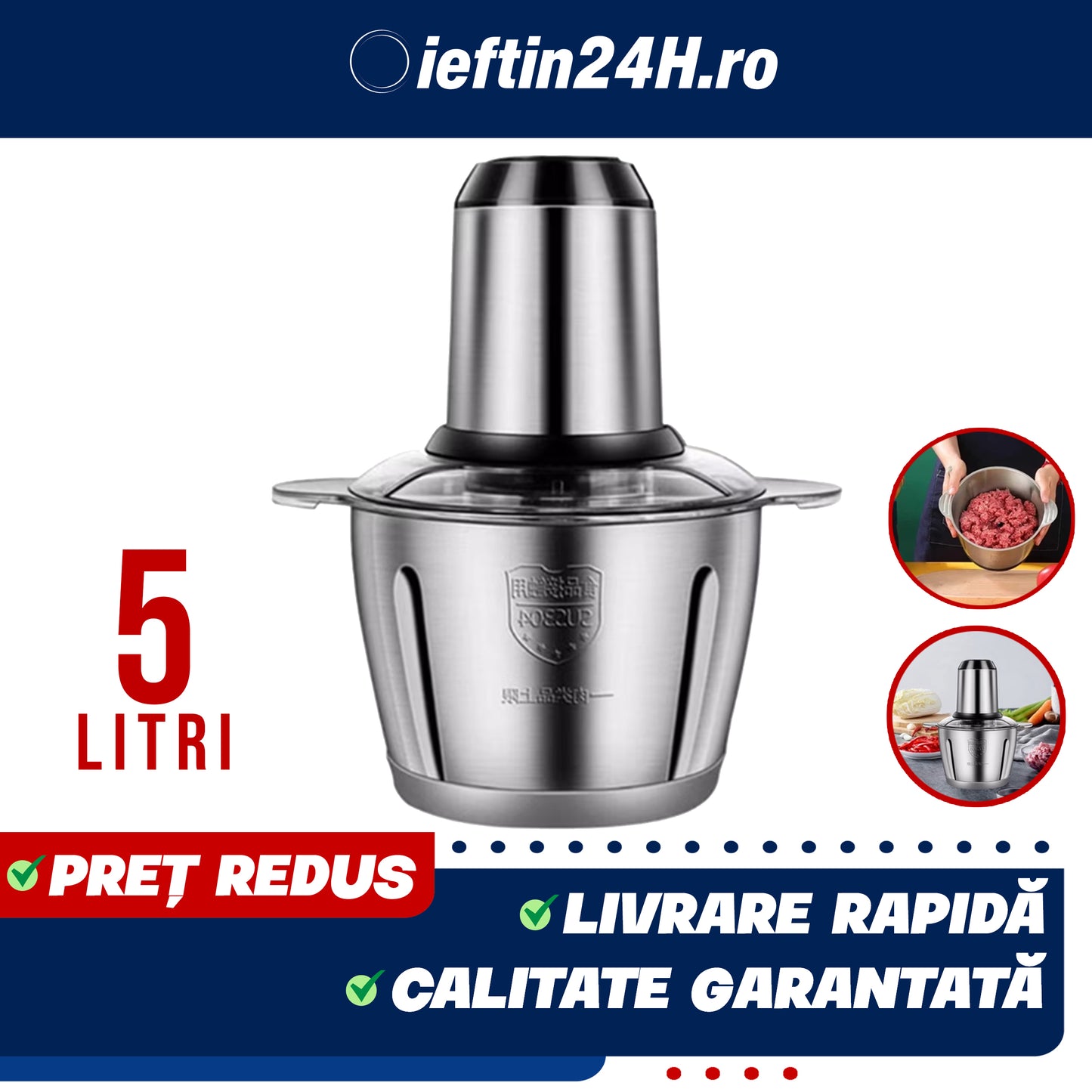 TOCATOR ELECTRIC 5 LITRI 1000W