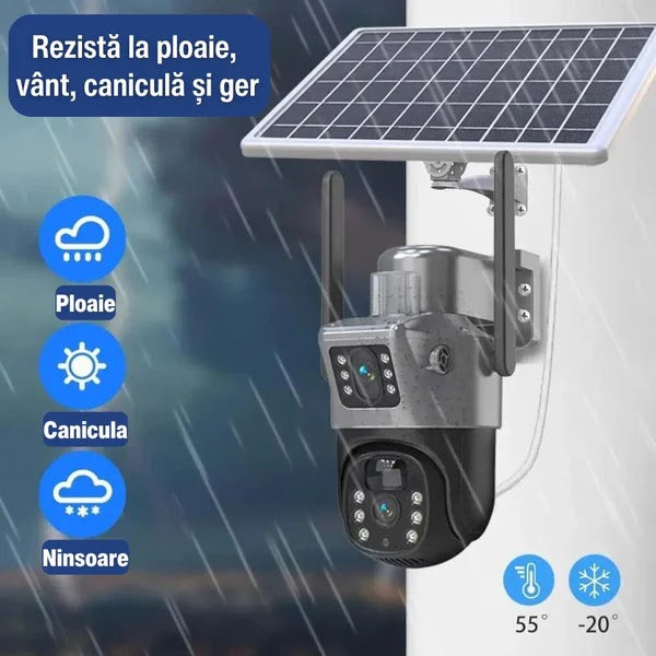 CAMERA LENSO DUBLA 4G+CARD 128GB
