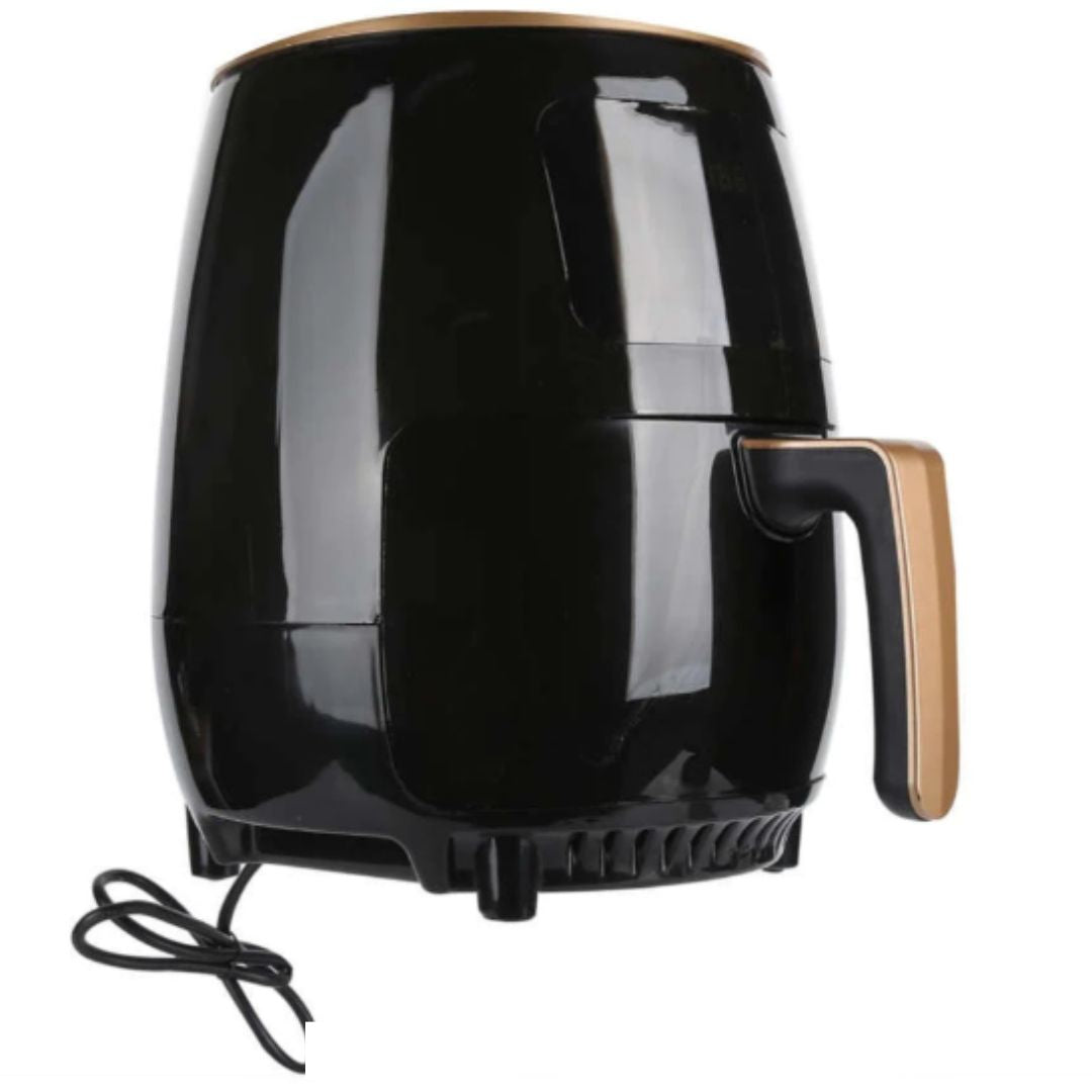 Friteuza cu aer cald AirFryer 3000W, capacitate 6L si afisaj digital + 100 hartii de copt cadou