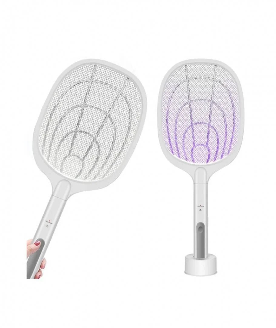 1+1 GRATIS Paleta electrica anti-insecte, incarcare USB