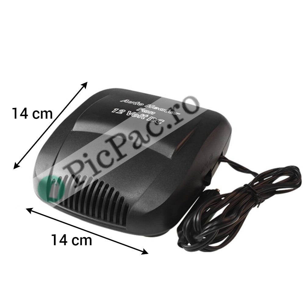 Aeroterma Auto 12V, 150W - Incalzire si Racire, Cablu 140cm, Lichidare Stoc