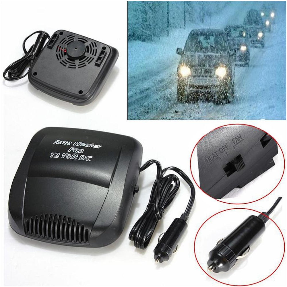 Aeroterma Auto 12V, 150W - Incalzire si Racire, Cablu 140cm, Lichidare Stoc