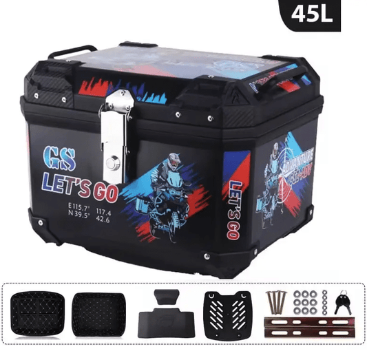 Cutie portbagaj moto GS Enduro Lets Go 45l