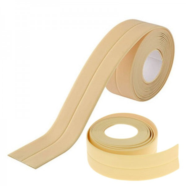 Set 2 Benzi Adezive Etansare 4cm Maro - Impermeabile pentru Bucatarie si Baie