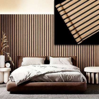 Tapet Autoadeziv Stil Riflaj – Role PVC 300x45 cm, Textură Lemn