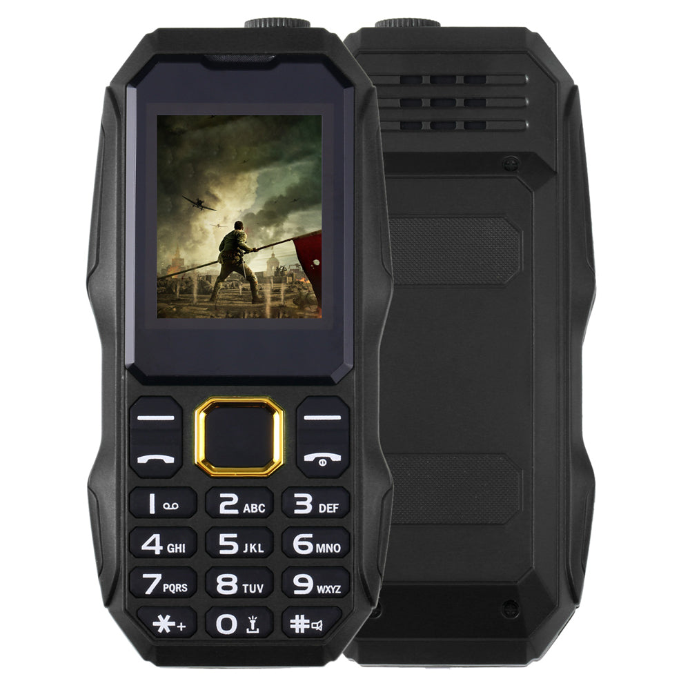 Telefon Militar Rezistent Dual SIM 2800mAh - Display 3" Bluetooth FM Radio Outdoor