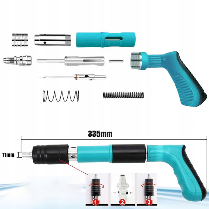 Pistol Manual Pneumatic 30 Cm, 7.3 cm