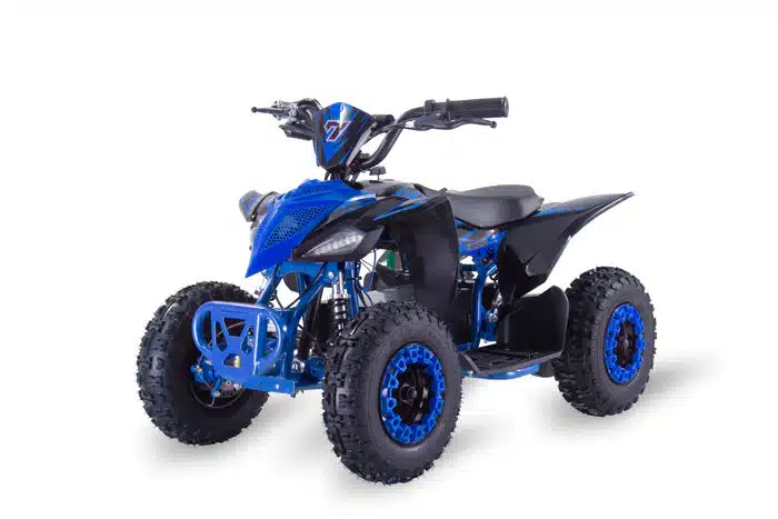Atv 49cc rosu jrh 2 timpi benzina porniere electrica