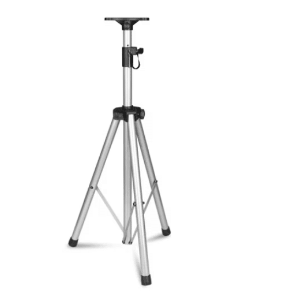 Suport metal tip trepied pentru boxe , greutate maxima 30 KG , extensie 1.5 Metri gri