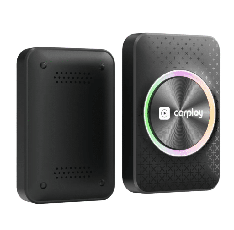 Adaptor CarPlay &amp; Android Auto Wireless 2 în 1, USB &amp; USB-C, Compatibil Apple și Android, Plug &amp; Play, Negru