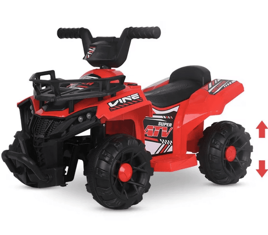 ATV electric pentru copii, quad cu baterie reîncărcabilă 6V, 2–6 ani