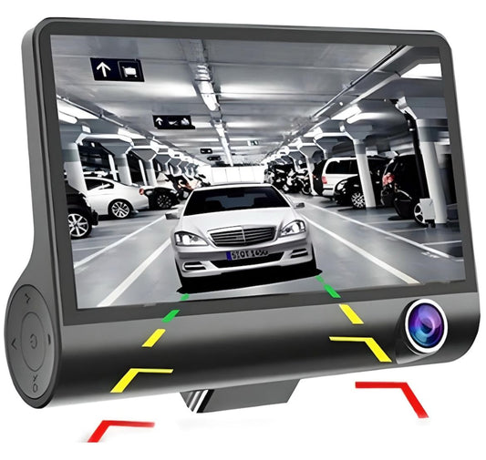 Cameră Video Auto Triplă Fata/Spate/Interior