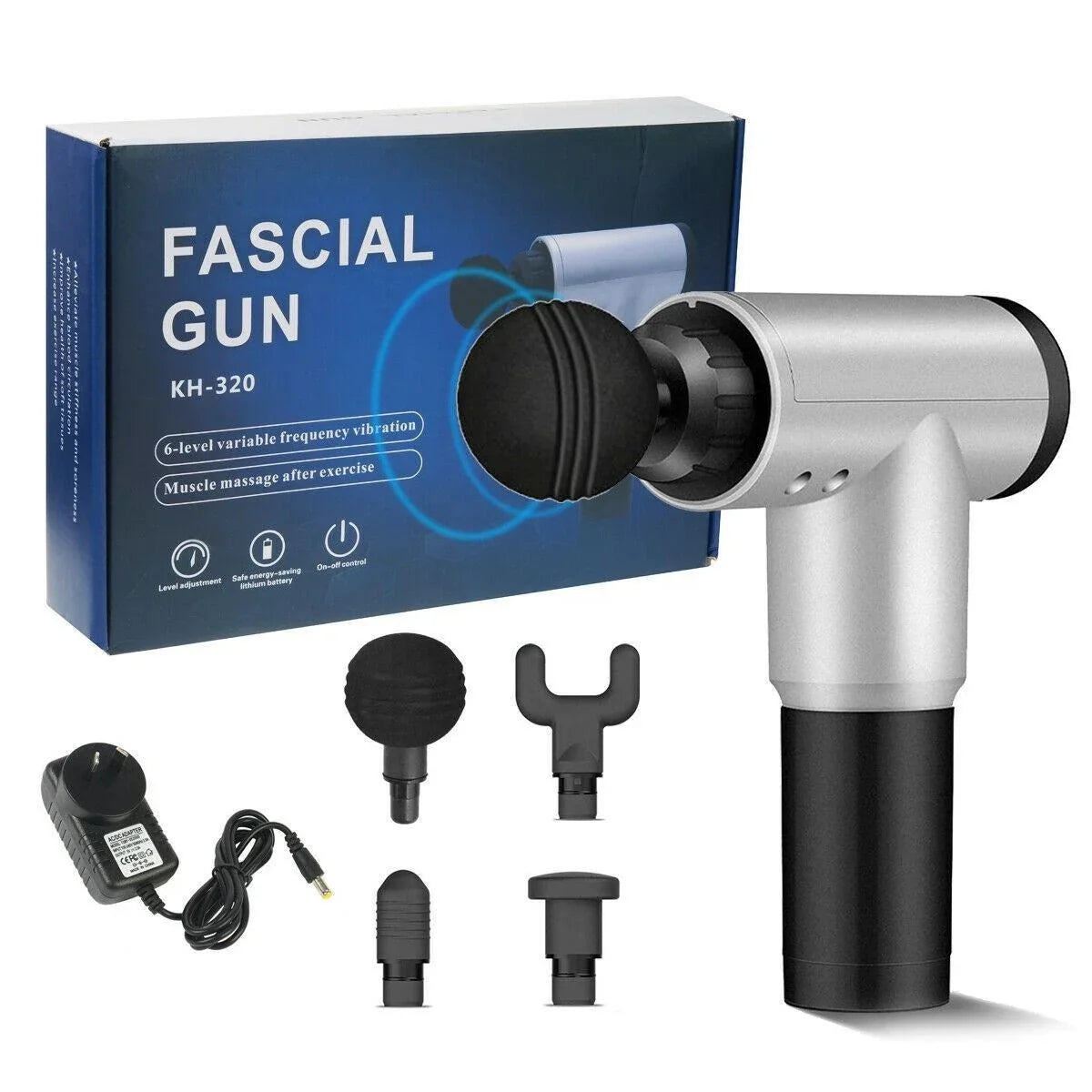 Pistol Facial Gun cu 6 Trepte cu Incarcare
