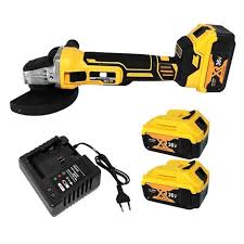 Polizor Unghiular (flex) cu 2 Acumulatori 98 V