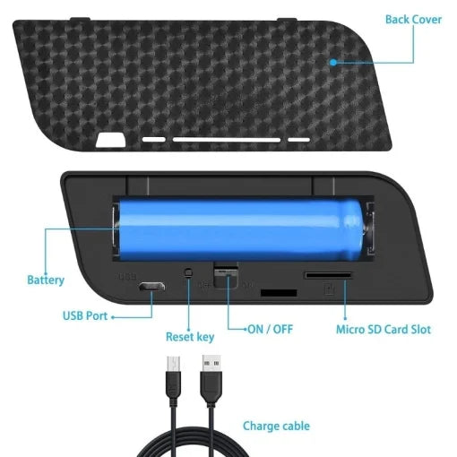 Camera spion WI-FI ascunsa in ceas desteptator + CARD DE MEMORIE
