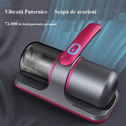 Mini aspirator de acarieni 4în1, lumină UV-C, 100W
