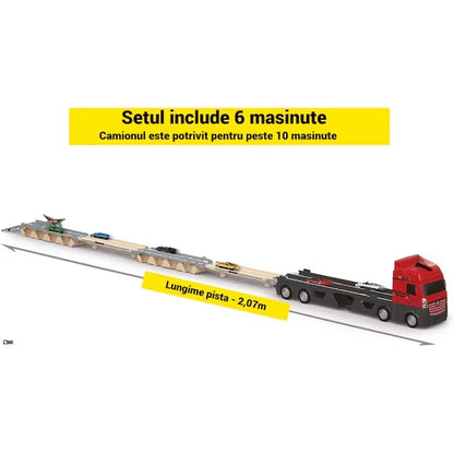 Trailer Transportor Mașinuțe cu Catapultă - Pliabil