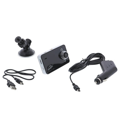 Cameră Auto Full HD 1080p, Senzor Mișcare, Ecran 2.4