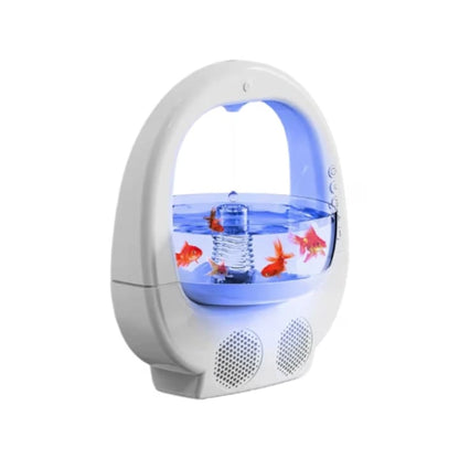 Boxă Bluetooth cu Umidificator Anti-Gravitațional 700ml