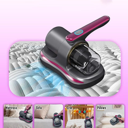 Mini aspirator de acarieni 4în1, lumină UV-C, 100W