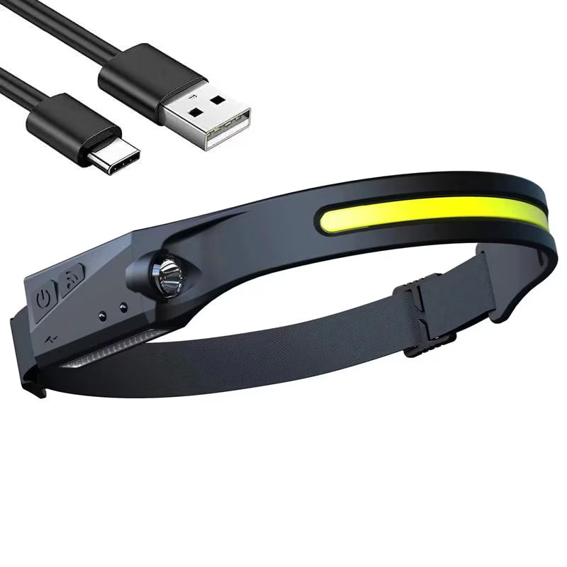 Lanterna de Cap cu USB