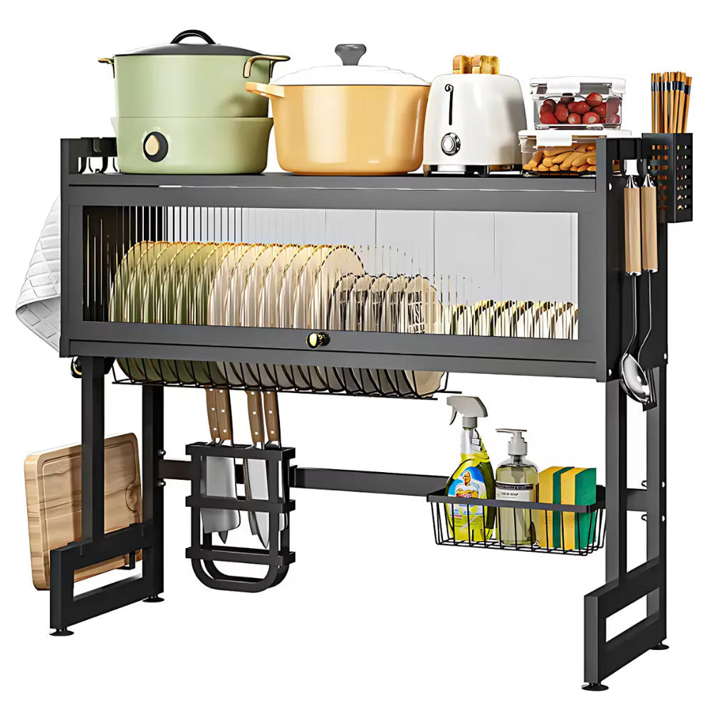 Scurgator Vase 85 Cm, Capac Transparent