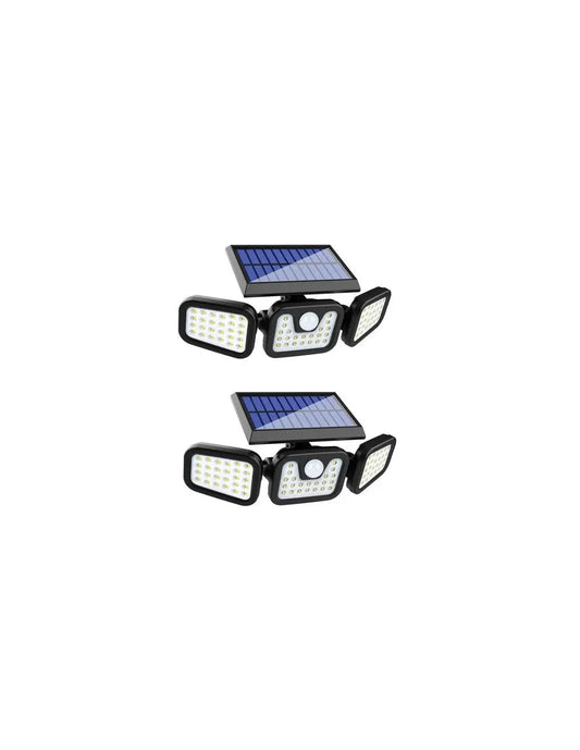 Set 4 Lampi cu incarcare Solara Senzor de Miscare Prindere pe Perete
